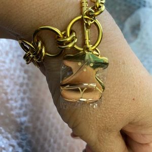 Gold Tone Star Charm Bracelet - Women's Fashion Bracelet